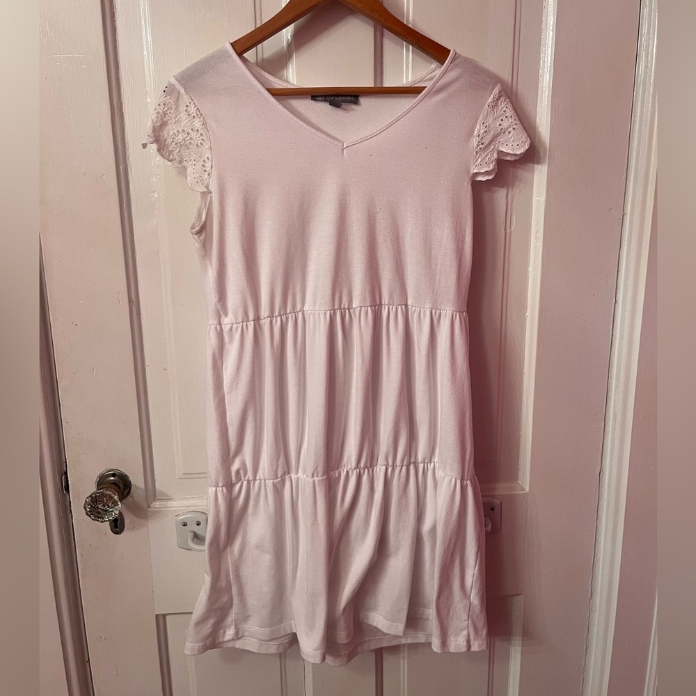 Daisy Fuentes Pink Midi Dress